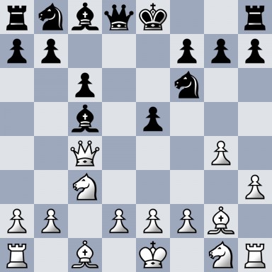 rnbqk2r/pp3ppp/2p2n2/2b1p3/2Q3P1/2N4P/PP1PPPB1/R1B1K1NR b KQkq - 0 7
