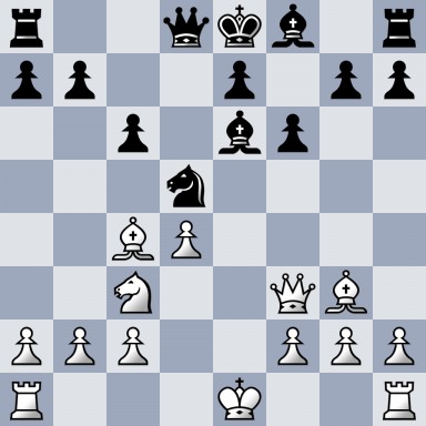 r2qkb1r/pp2p1pp/2p1bp2/3n4/2BP4/2N2QB1/PPP2PPP/R3K2R b KQkq - 0 14