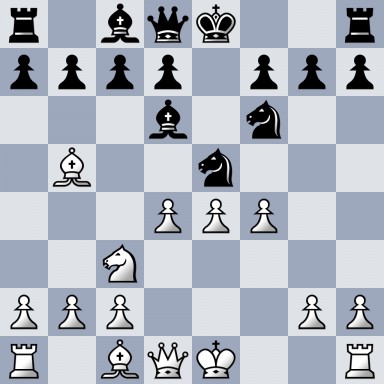 r1bqk2r/pppp1ppp/3b1n2/1B2n3/3PPP2/2N5/PPP3PP/R1BQK2R b KQkq - 0 7