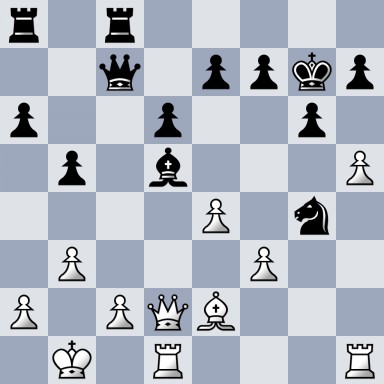 r1r5/2q1ppkp/p2p2p1/1p1b3P/4P1n1/1P3P2/P1PQB3/1K1R3R w - - 0 19