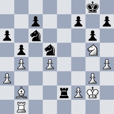 6k1/2p2p1p/p1n3p1/1p1n2N1/1P1P3P/P5P1/1B2rPK1/1R6 b - - 0 24