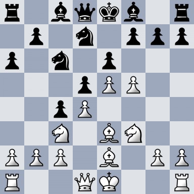 r1bqkb1r/1p1n1ppp/p1n1p3/3pPP2/2pP4/2N1BN2/PPP1B1PP/R2QK2R b KQkq - 0 9