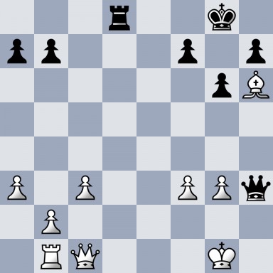 3r2k1/pp3p1p/6pB/8/8/P1P2PPq/1P6/1RQ3K1 b - - 0 26