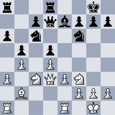 r2r2k1/2pqbppp/p1n2n2/1p1p4/1P1P4/P1NQPN2/1B3PPP/R3R1K1 w - - 0 15