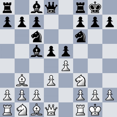 r1bq1rk1/ppp2ppp/2n2n2/2bpp3/4P3/1B1P1N2/PPP2PPP/RNBQ1RK1 w - - 0 7