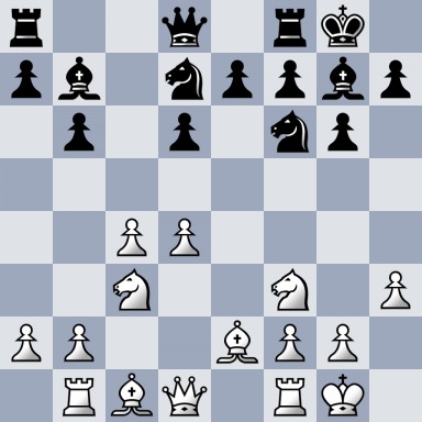 r2q1rk1/pb1nppbp/1p1p1np1/8/2PP4/2N2N1P/PP2BPP1/1RBQ1RK1 w - - 0 11