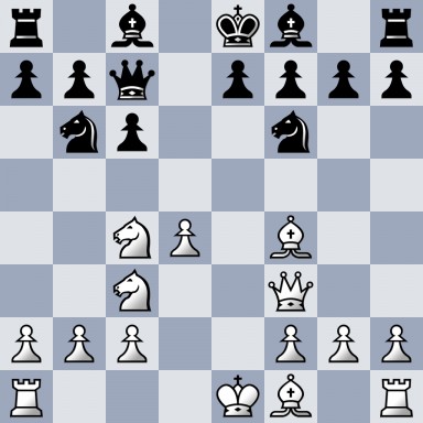 r1b1kb1r/ppq1pppp/1np2n2/8/2NP1B2/2N2Q2/PPP2PPP/R3KB1R b KQkq - 0 9
