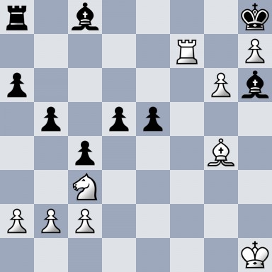 r1b4k/5R1P/p5Pb/1p1pp3/2p3B1/2N5/PPP5/7K w - - 0 30