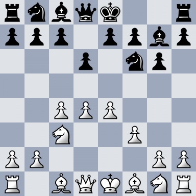 rnbqk2r/ppp1ppbp/3p1np1/8/2PPP3/2N2P2/PP4PP/R1BQKBNR b KQkq - 0 5