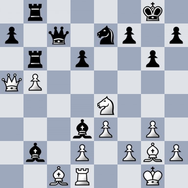 1r4k1/p1q1np1p/1r1p2p1/QP6/4N3/3bP1P1/1b1P1PBP/2BR2K1 w - - 0 22