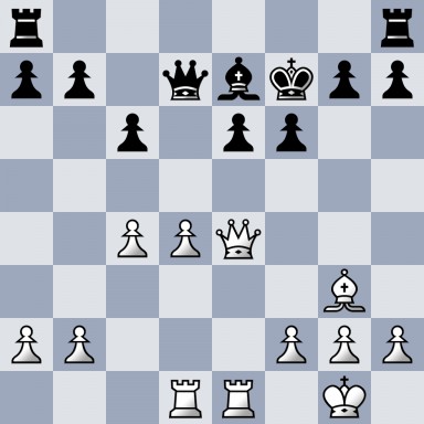 r6r/pp1qbkpp/2p1pp2/8/2PPQ3/6B1/PP3PPP/3RR1K1 b - - 0 22