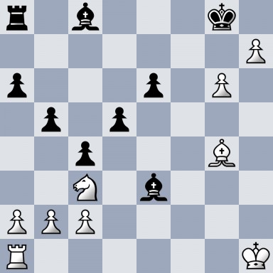 r1b3k1/7P/p3p1P1/1p1p4/2p3B1/2N1b3/PPP5/R6K b - - 0 27